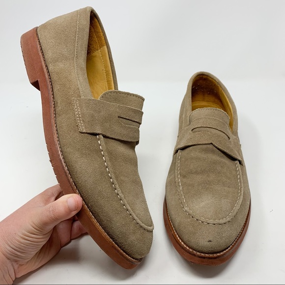 Mercanti Fiorentini Mens Tan Leather 